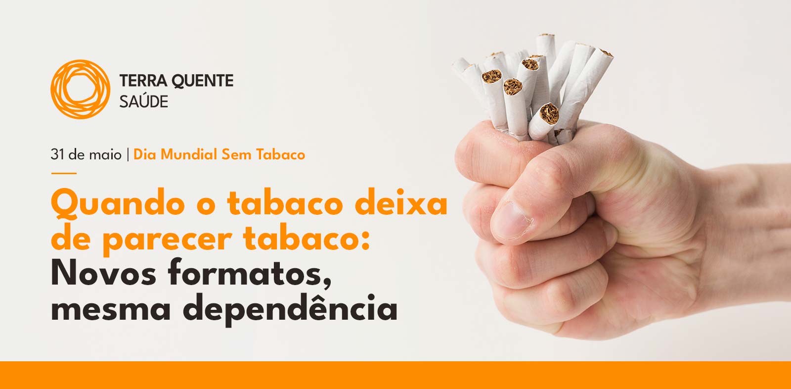 Quando o tabaco deixa de parecer tabaco: Novos formatos, mesma dependência